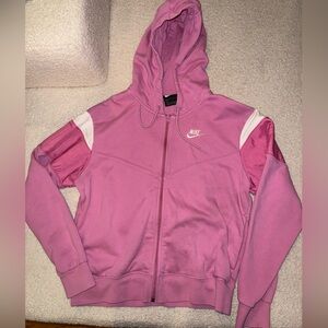 Nike Fuchsia Full-Zip Hoodie